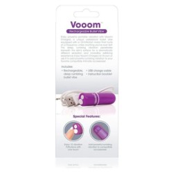 Bala vibrant recarregable Vooom Lila