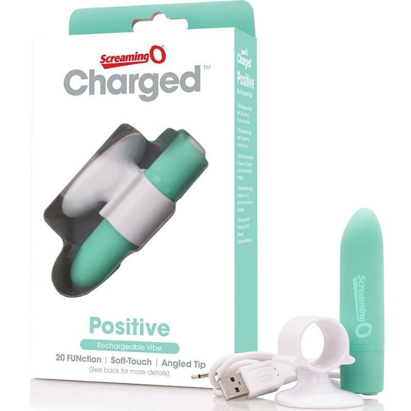 Wiederaufladbarer Massager Positive Grün
