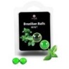 Brazilian Balls Menta Set 2 Ballen