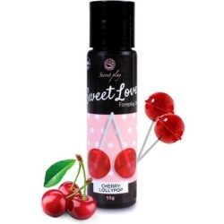 Gel za lizanje Trešnja Lollipop Sweet Love 60 ml