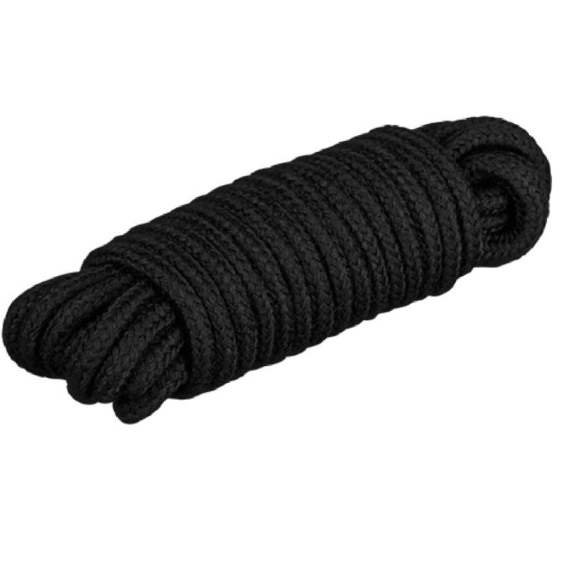 Musta Bondage Köysi 10 M Musta Bondage Köysi 10 M