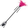 Pisk & Fjer Sort Og Fuchsia