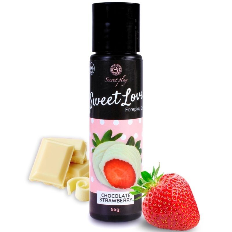 Gel Sweet Love Maduixa I Xocolata Blanca 60 Ml