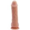 Realistiškas odos tekstūros Johnson dildo, 22 cm