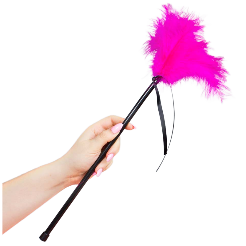 Fjerstøver Fjer Rosa 40 Cm Fjerstøver Fjer Rosa 40 Cm