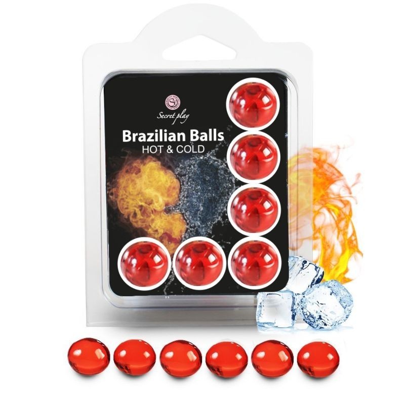 Set 6 Brazilian Balls Učinek Hladno In Vroče