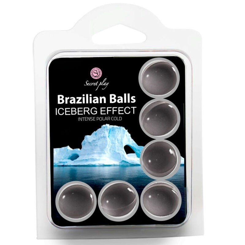 Secret Play Set 6 Brazilian Balls Efecte Iceberg