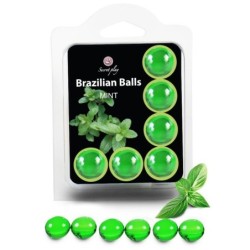 Zestaw 6 Brazilians Balls Mięta