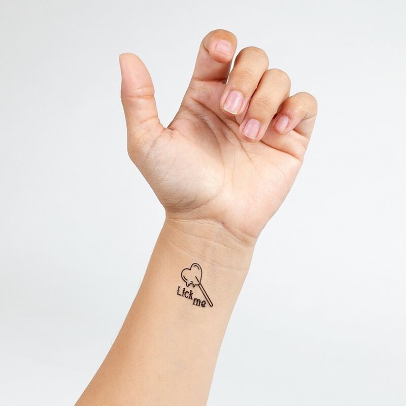 Secret Play - Set De 10 Tattoos Temporales Candy Collection Secret Play - Set De 10 Tattoos Temporales Candy Collection