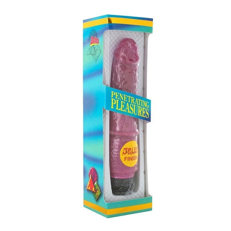Jelly Lila Vibrátor Flex