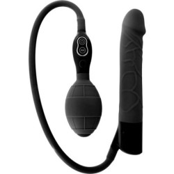 Vibrador Hinchable Negro