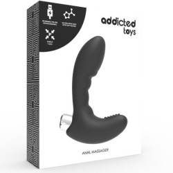 Dobíjecí prostatický vibrátor Model 4 - Černý