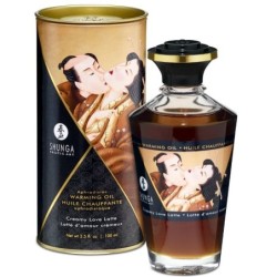 Aceite Masaje Efecto Calor Sabor Cafe 100 Ml