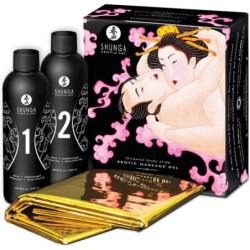 Gel de Masaj Erotic Corp la Corp Oriental Căpșuni și Cava