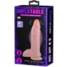 Realistični Dildo Vibrator Na Napuhavanje 18.8 Cm