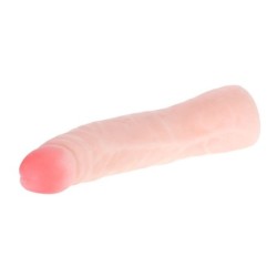 Dildo Silikone Hudlignende Realistisk 19 Cm Farve Æske Tilfældig