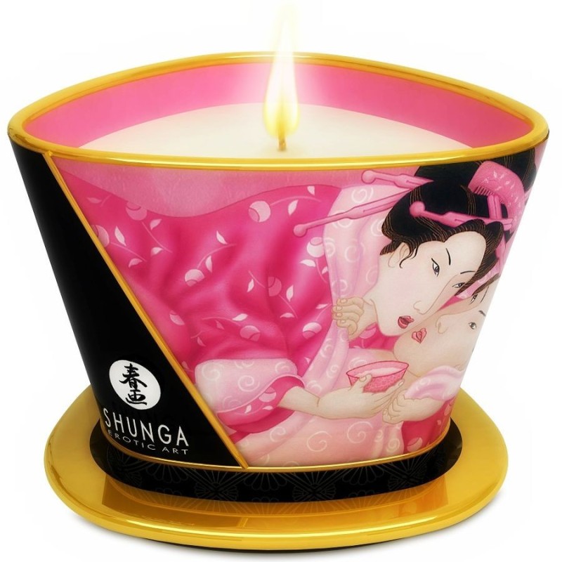 Mini Caress By Candelight Espelma Massatge Roses Afrodisíaques 170 Ml