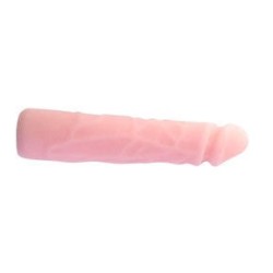Realistični dildo iz silikona s kožnim občutkom, 23 cm