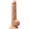 Modelis 1 Realistiškas varpos formos premium silikoninis Silexpan dildo 24 cm