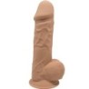 Modelul 1 Penis Realistic Silicon Premium Silexpan Caramel 21.5 Cm