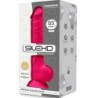 Model 1 Realistische Penis Premium Siliconen Silexpan Fuchsia 24 Cm