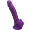 Modèle 1 Pénis Réaliste Silicone Premium Silexpan Violet 17.5 Cm
