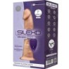 Model 1 Penís Realístic Vibrador Silicona Premium Silexpan Control Remot 17.5 Cm