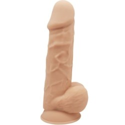 Model 1 Realistický Penis Vibrátor Prémiový Silikón Silexpan Diaľkové Ovládanie 21.8 Cm