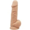 Modelul 1 Penis Realist Vibrator Silicon Premium Silexpan Telecomandă 21.8 Cm
