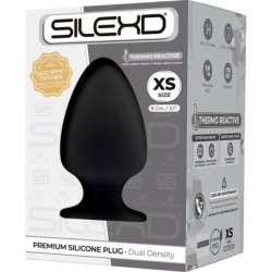 Modelo 1 Plug Anal Silicona Premium Silexpan Premium Termorreactivo Talla Xs