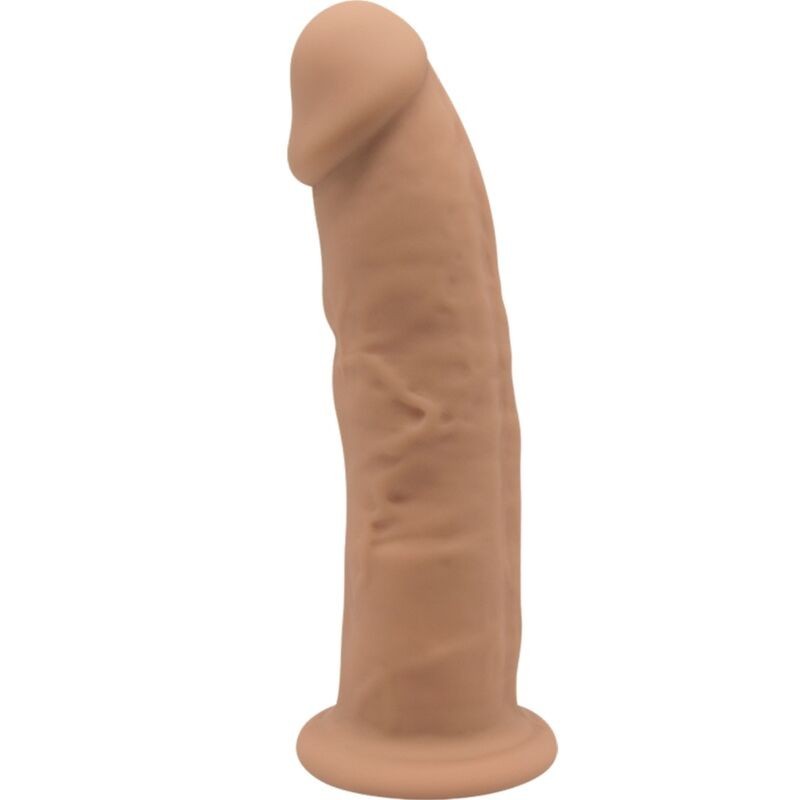 Modelo 2 Pene Realistico Silicona Premium Silexpan Caramelo 15.4 Cm
