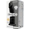 Model 2 Realistisk Penis Premium Silikone Silexpan Sort 23 Cm