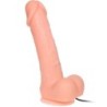 Dong Dildo Realístic Vibració i Rotació 20 Cm