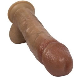 Model 2 Real Skin Penis Super Realistický Termo Reaktívny 21 Cm Premium Silexpan Mulat