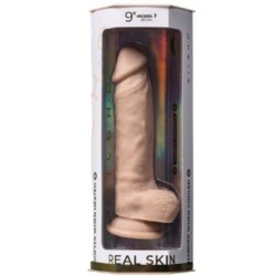 Īsts Ādas Dzimumloceklis Super Reālistisks Termo Reaktīvs 23 Cm Premium Silexpan Dabīgs