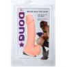 Dong Dildo Realístic Vibració i Rotació 20 Cm