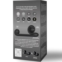 Multiaktionsvibrator Svart