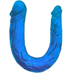 Doppio Dildo Dong Doppio Blu