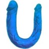 Duplo Dongue Dildo Duplo Azul