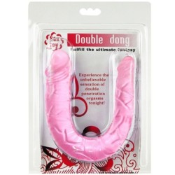 Duplo Dongue Dildo Dupla Rosa
