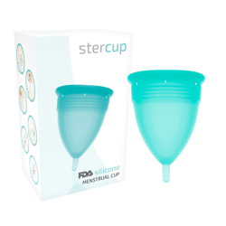 Copa Menstrual Fda Silicona Aquamarina - Talla L
