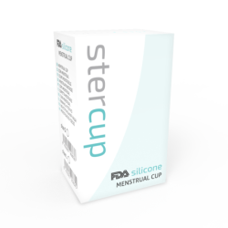Copa Menstrual Fda Silicona Aquamarina - Talla L