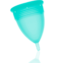 Menstruatiecup Fda Silicone Aquamarijn - Maat S
