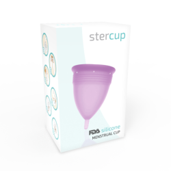 Menstruatiecup Fda Siliconen Lila - Maat L