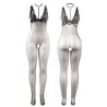 951993 Netz-Body Crotchless Transparent Schwarz One Size