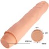 Vibrador Anão Realístico 21 Cm Natural