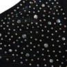 952174 Bodystocking i net med handsker og diamanter Sort One Size
