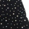 952198 Netkjole med Skinnende Diamanter Sort One Size