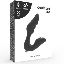 Dobíjecí prostatický vibrátor Model 6 - Černý