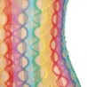 952365 Netjurk Off Shoulder Regenboog One Size